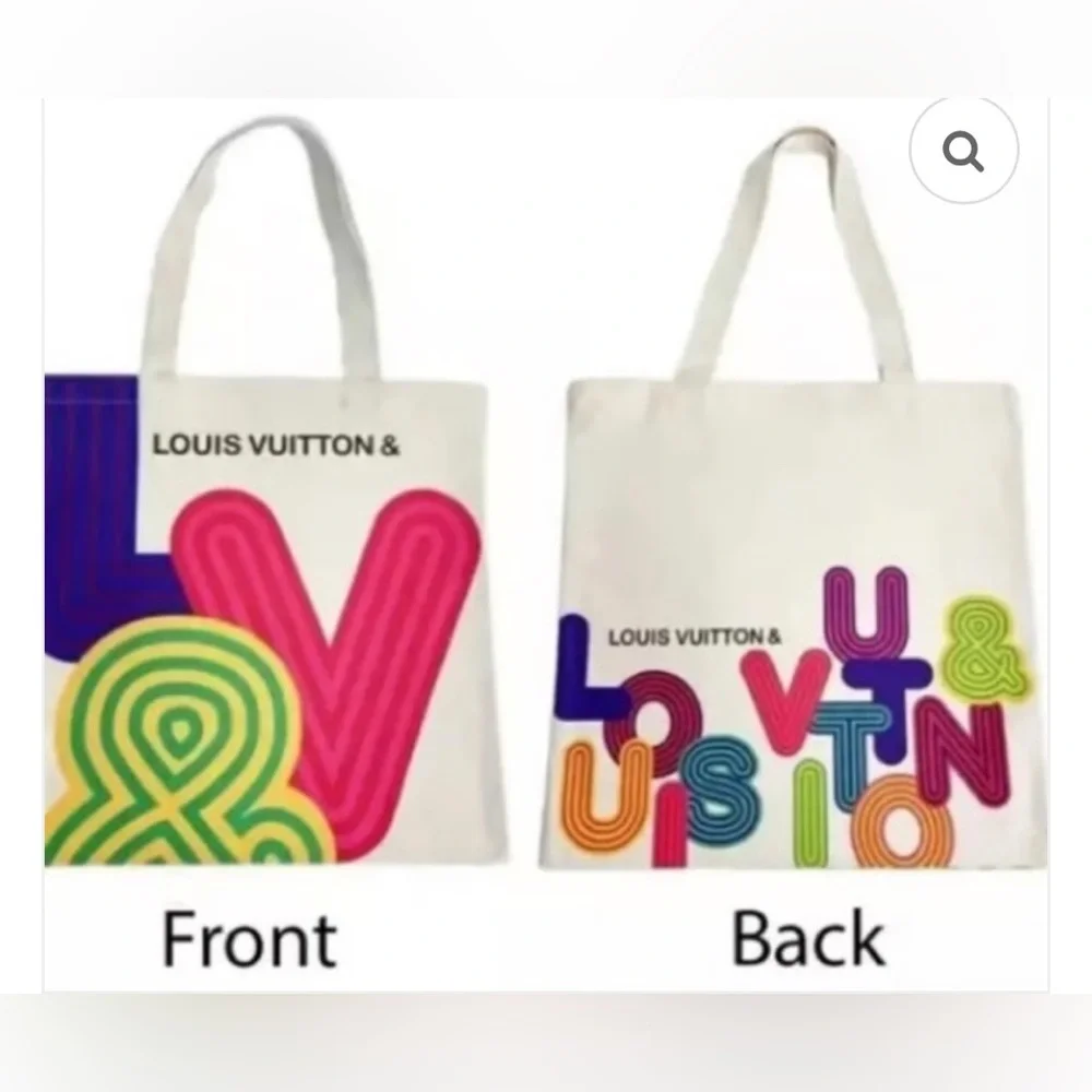 LOUIS VUITTON Limited Edition Novelty Canvas Eco Japan Tote Bag - Picture 5 of 7